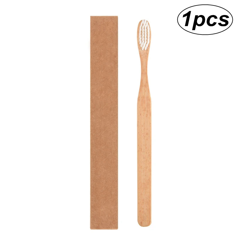 Natural Bamboo Soft Bristle Toothbrush