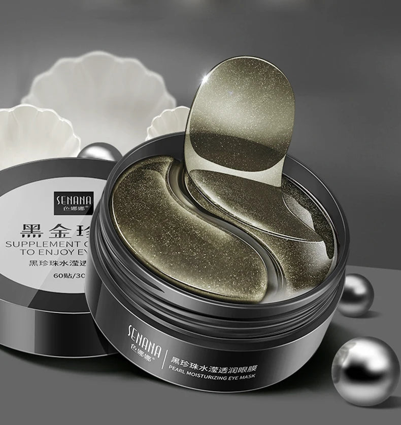 Hydrogel Wrinkle Remover Black Pearl Eye Patches
