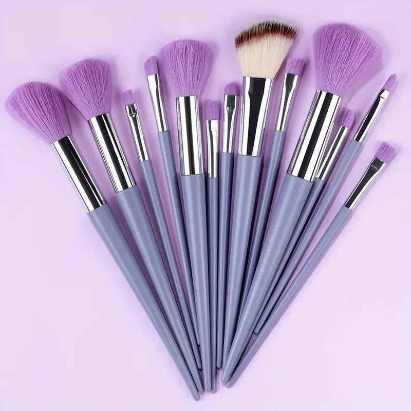 13Pcs Soft Fluffy Makeup Brush Set