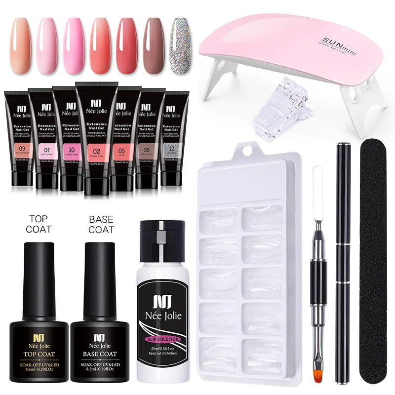 Poly Nail Gel Set – Complete DIY Kit