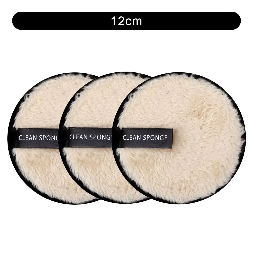 3Pcs Reusable Makeup Remover Pads