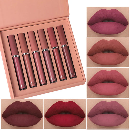 Beauty Glazed 1/6PCS Matte Lipstick