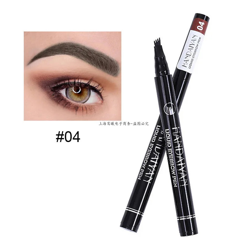 5 Colors Eyebrow Pen Waterproof
