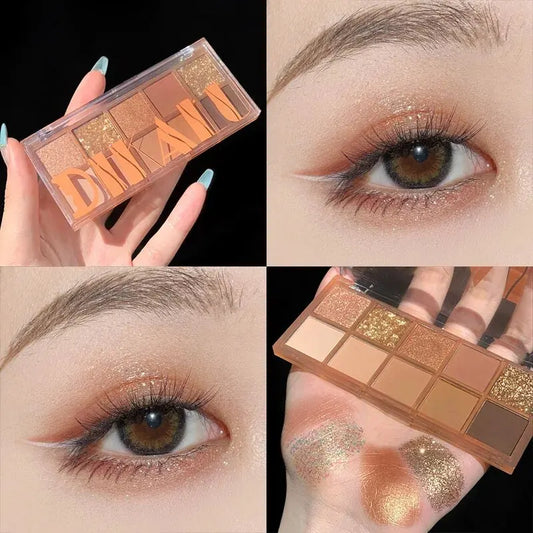 Rose Pink Color Eyeshadow Palette