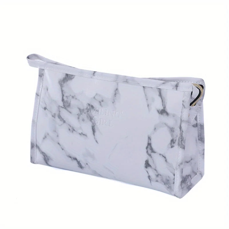 Marble Cosmetic Bag
