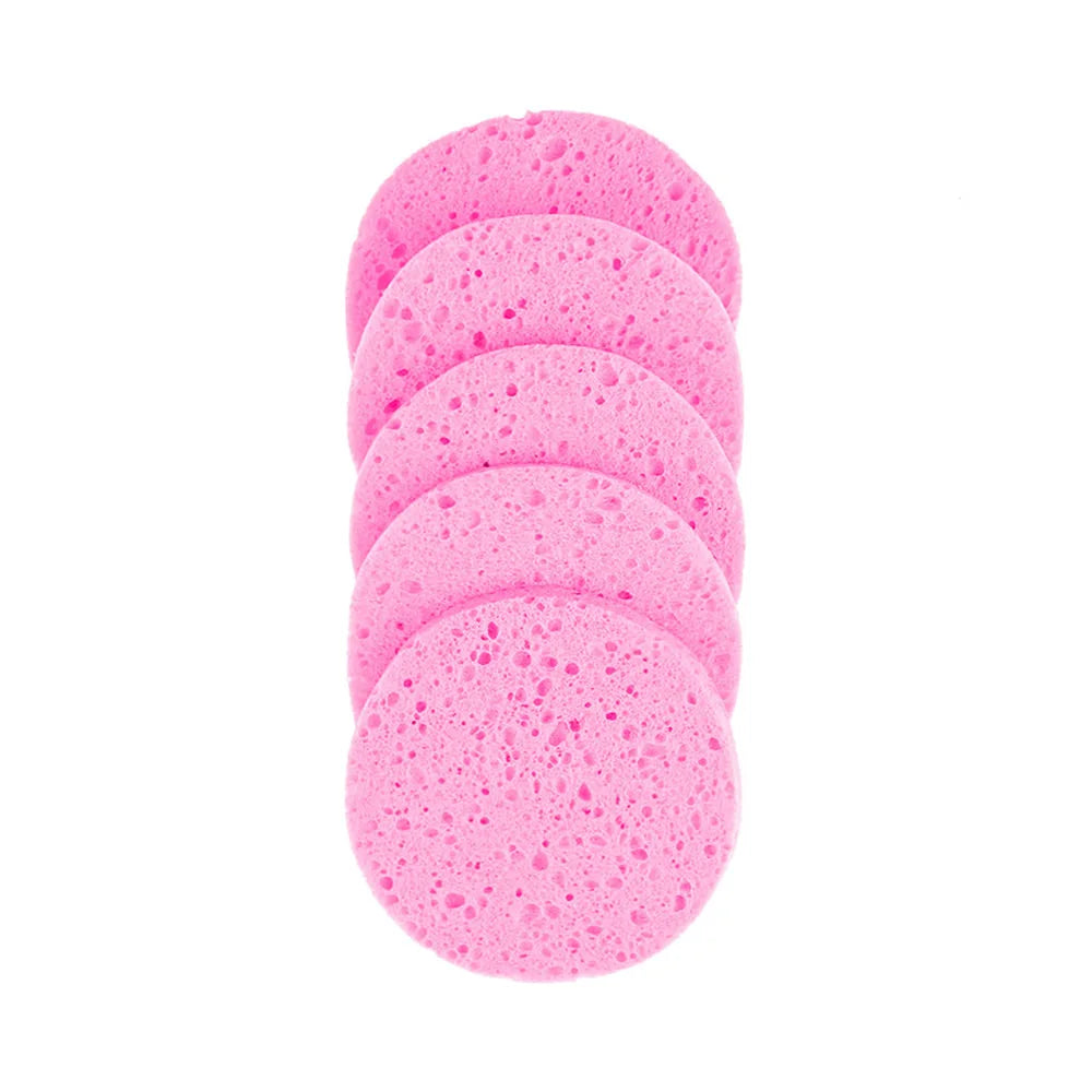 Natural Round Cosmetic Removal Sponge Multi Use Portable - Professional Beauty Essential