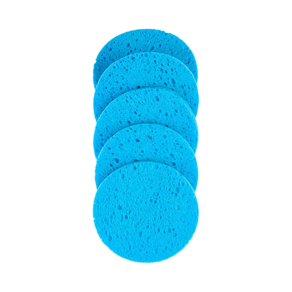 Natural Round Cosmetic Removal Sponge Multi Use Portable - Professional Beauty Essential