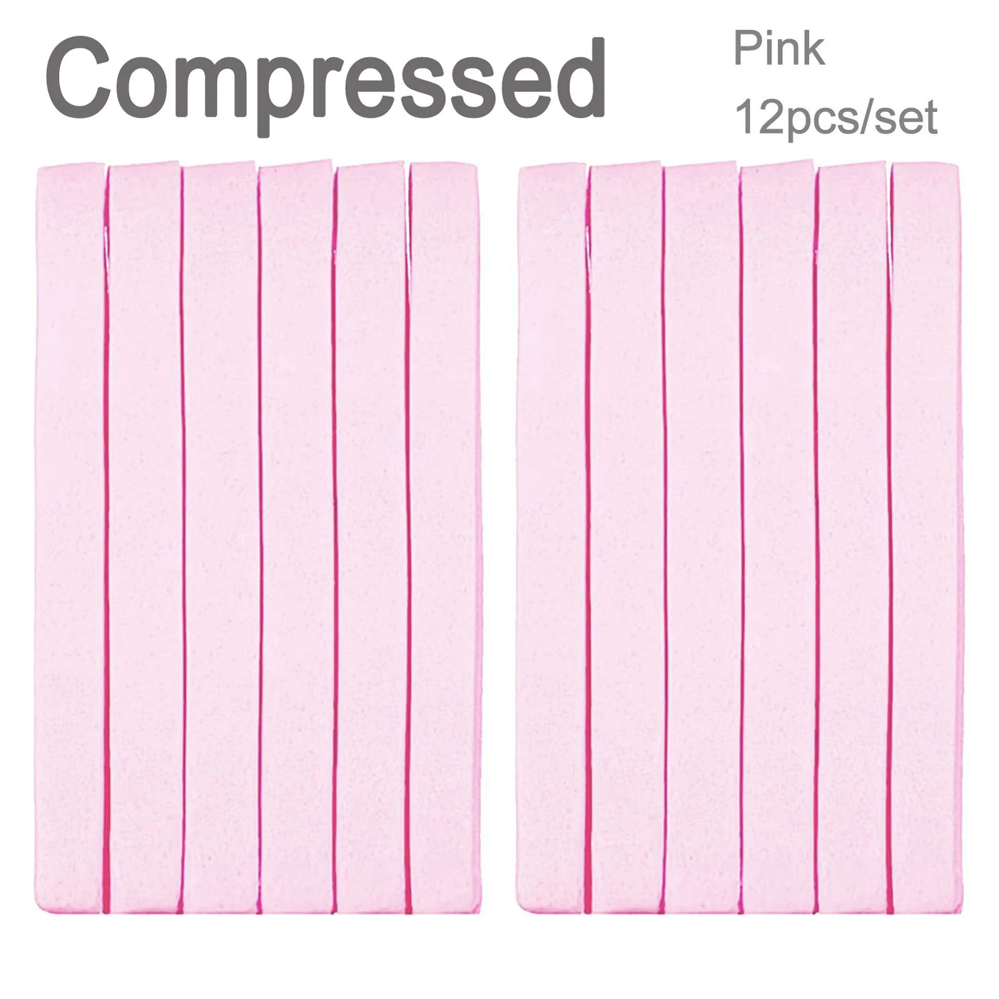 Natural Round Cosmetic Removal Sponge Multi Use Portable - Professional Beauty Essential