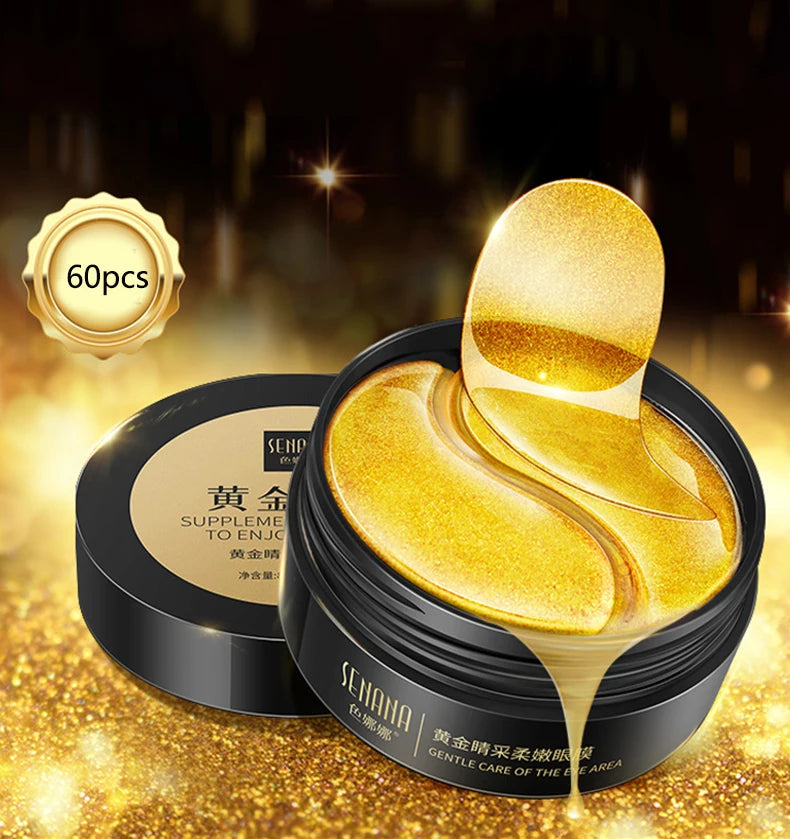 Hydrogel Wrinkle Remover Black Pearl Eye Patches