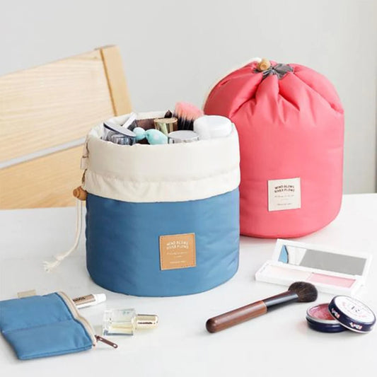 Round Waterproof Makeup Bag