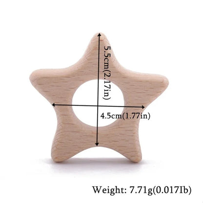 Baby Natural Wood Teething Toy