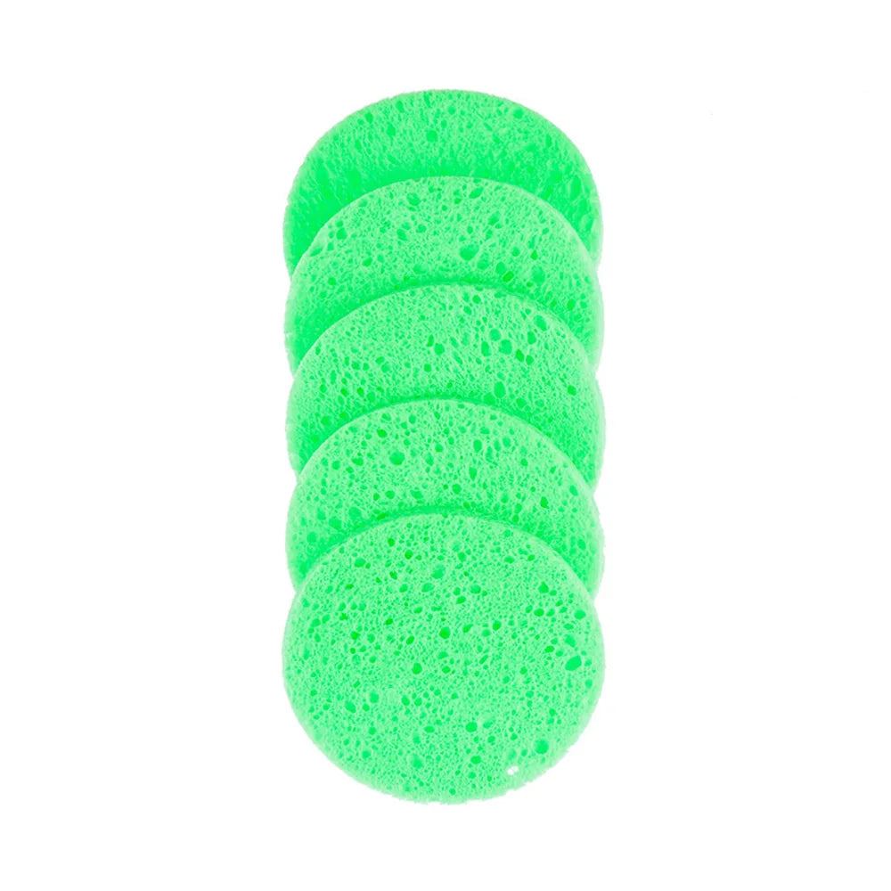 Natural Round Cosmetic Removal Sponge Multi Use Portable - Professional Beauty Essential