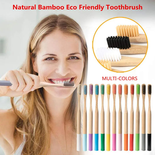 Soft Fibre Bamboo Toothbrush