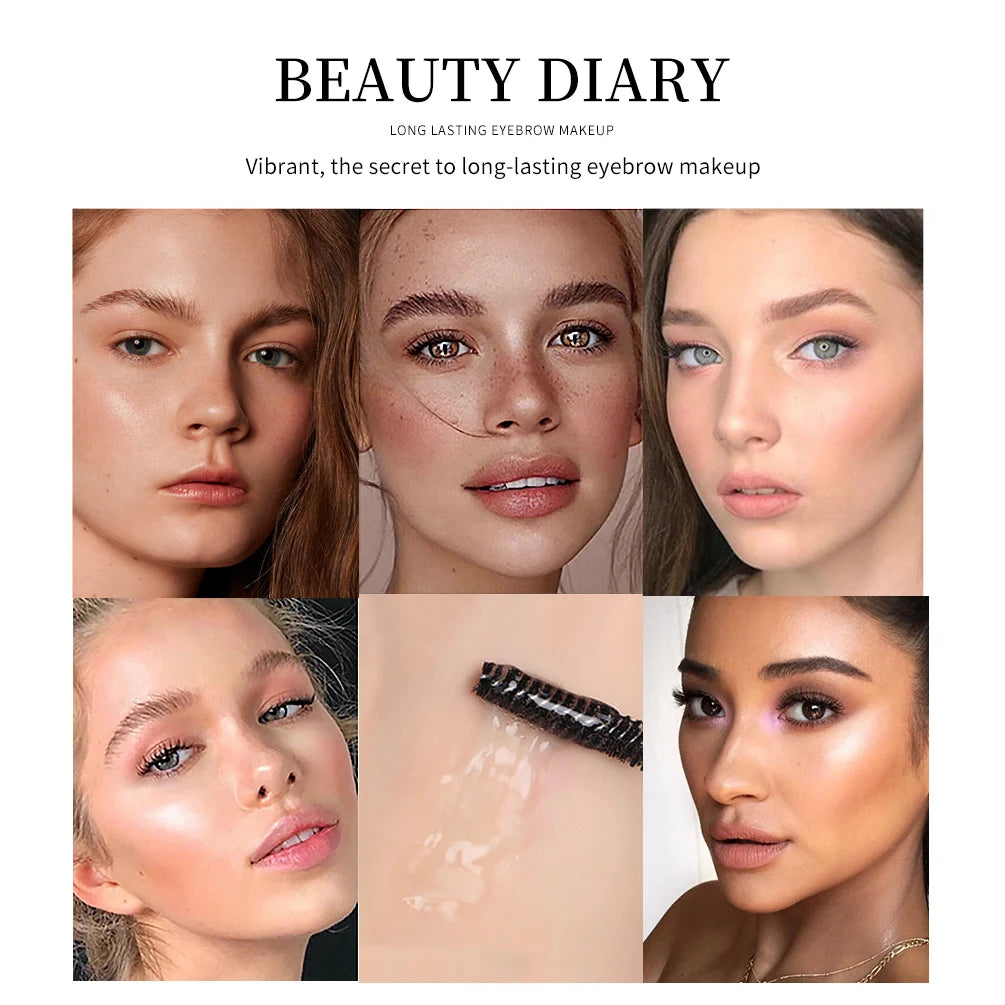 Transparent Eyebrow Gel - Waterproof 3D Sculpting Soap