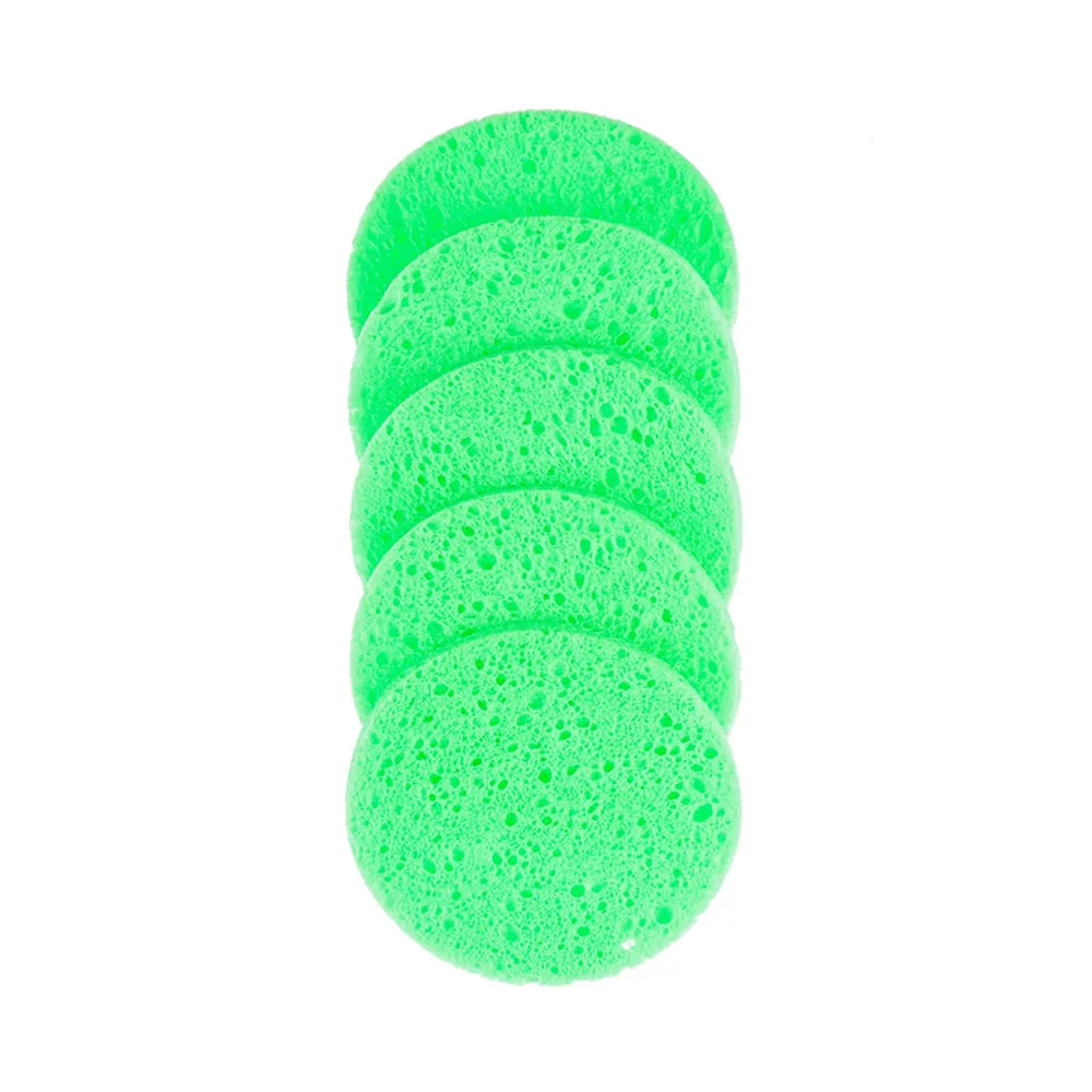 Natural Round Cosmetic Removal Sponge Multi Use Portable - Professional Beauty Essential