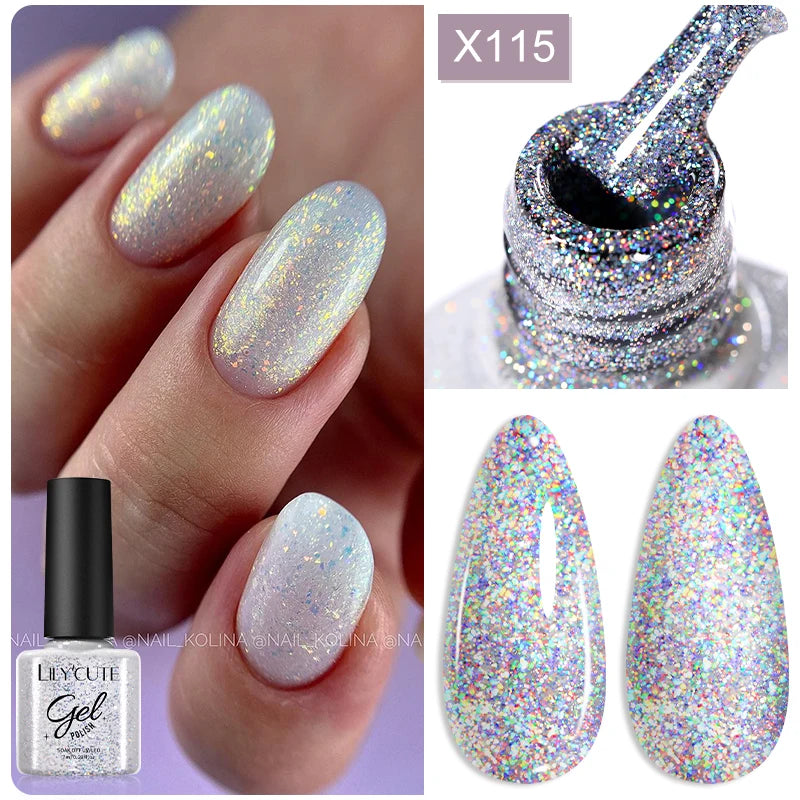 Glitter Gel Liner Nail Polish
