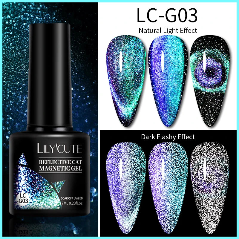 Cat Magnetic Gel Nail Polish
