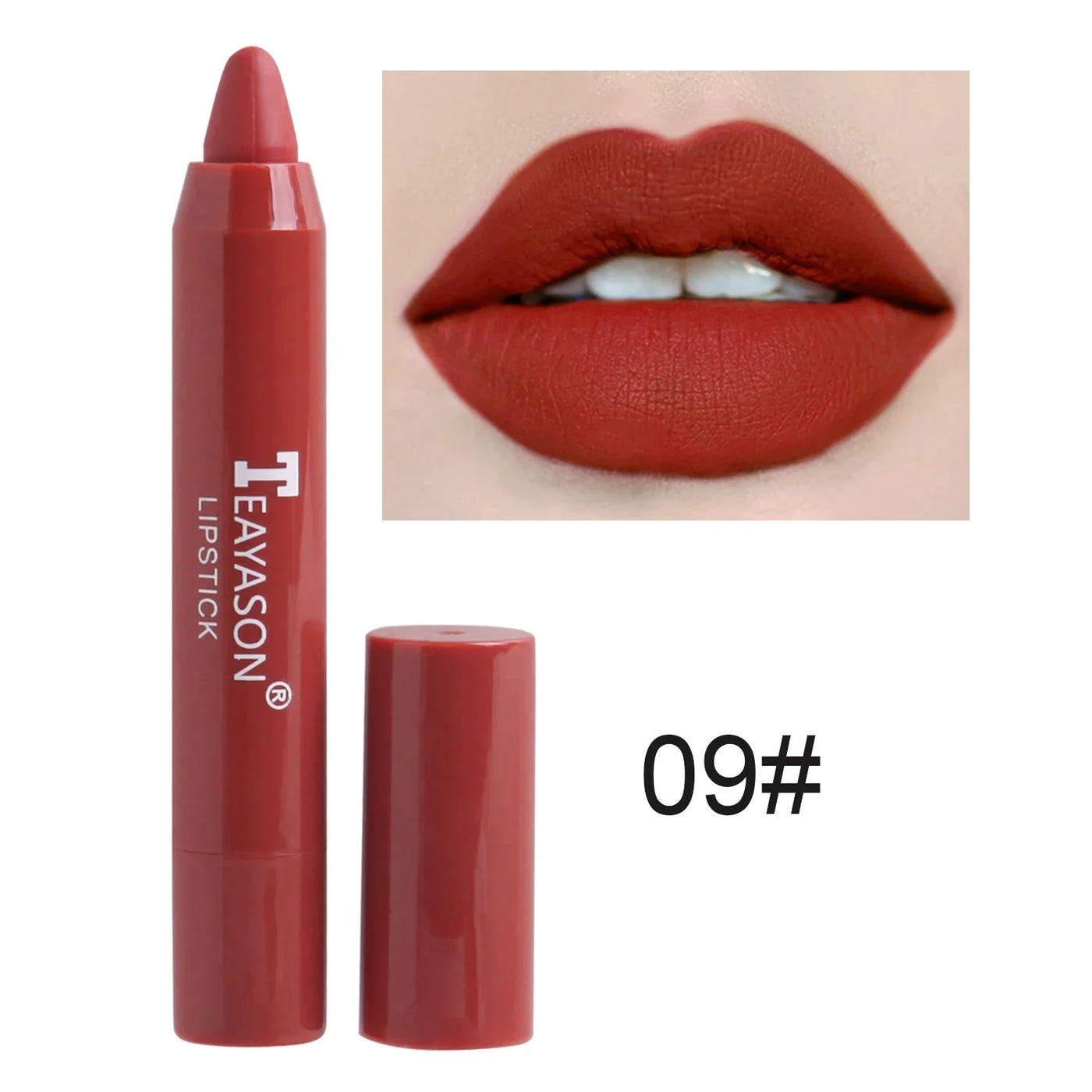 Long Lasting Matte Lipstick Velvet Waterproof Formula 12 Colors - Velvet Lip Color
