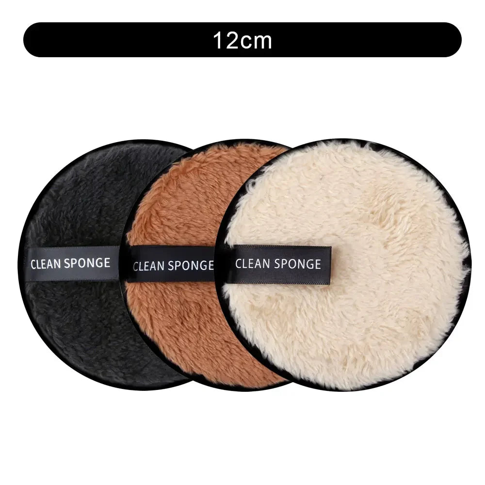 3Pcs Reusable Makeup Remover Pads