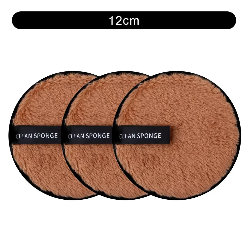 3Pcs Reusable Makeup Remover Pads