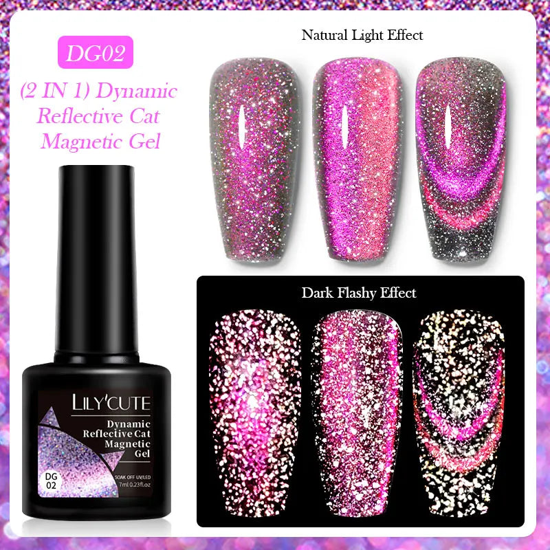 Cat Magnetic Gel Nail Polish