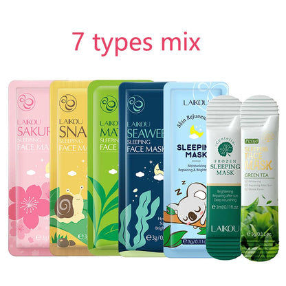 7pcs Anti Wrinkle Moisturizing Facial Mask
