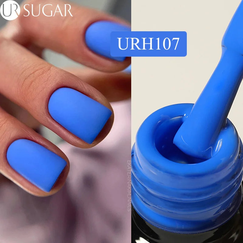 Matte Gel Nail Polish Ur Sugar Eco Friendly Semi Permanent - Reflective Nail Finish