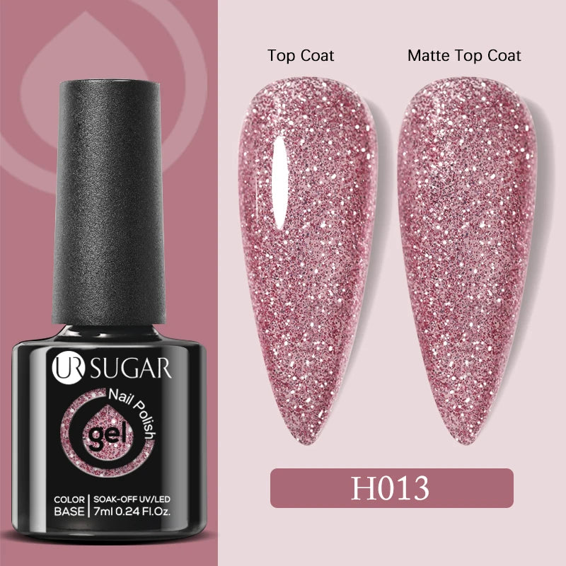 Matte Gel Nail Polish Ur Sugar Eco Friendly Semi Permanent - Reflective Nail Finish
