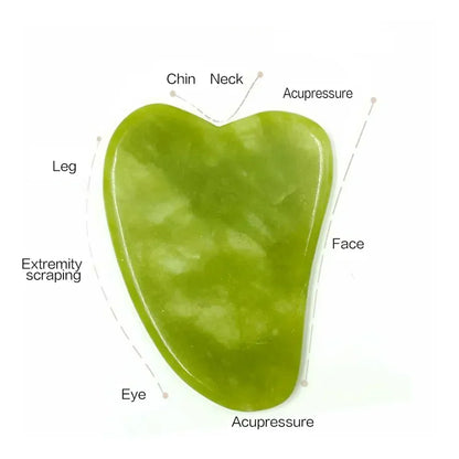 Jade Face Roller Natural Stone Facial Massage Tool - Facial Massage Tool
