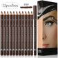 Acolehuma 5 Colors Eyebrow Pencil Set - Waterproof Long-Lasting