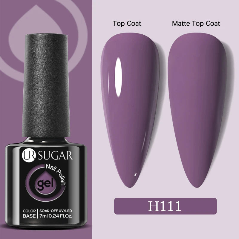 Matte Gel Nail Polish Ur Sugar Eco Friendly Semi Permanent - Reflective Nail Finish