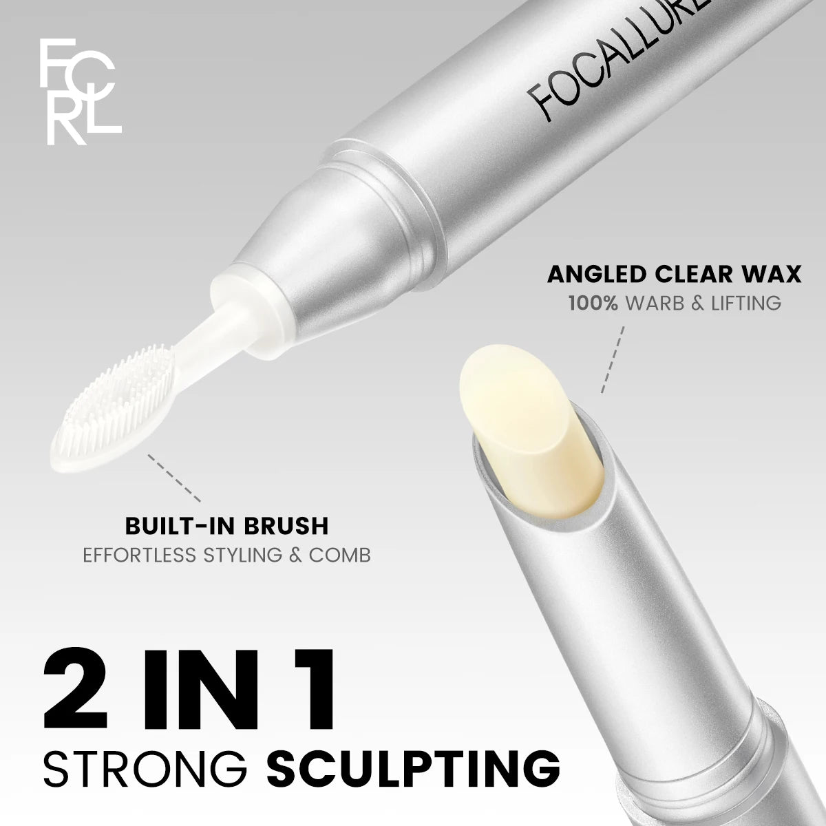 2 in 1 Waterproof Eyebrow Kit