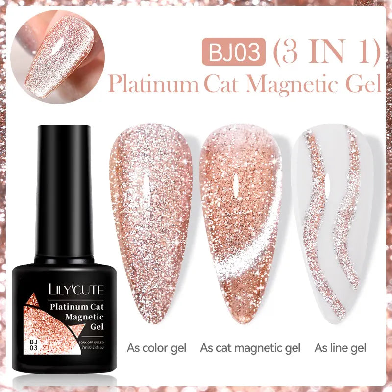 Cat Magnetic Gel Nail Polish