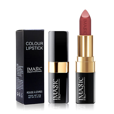 IMAGIC Waterproof Matte Lipstick - Moisturizing Formula 12 Colors 3.5g