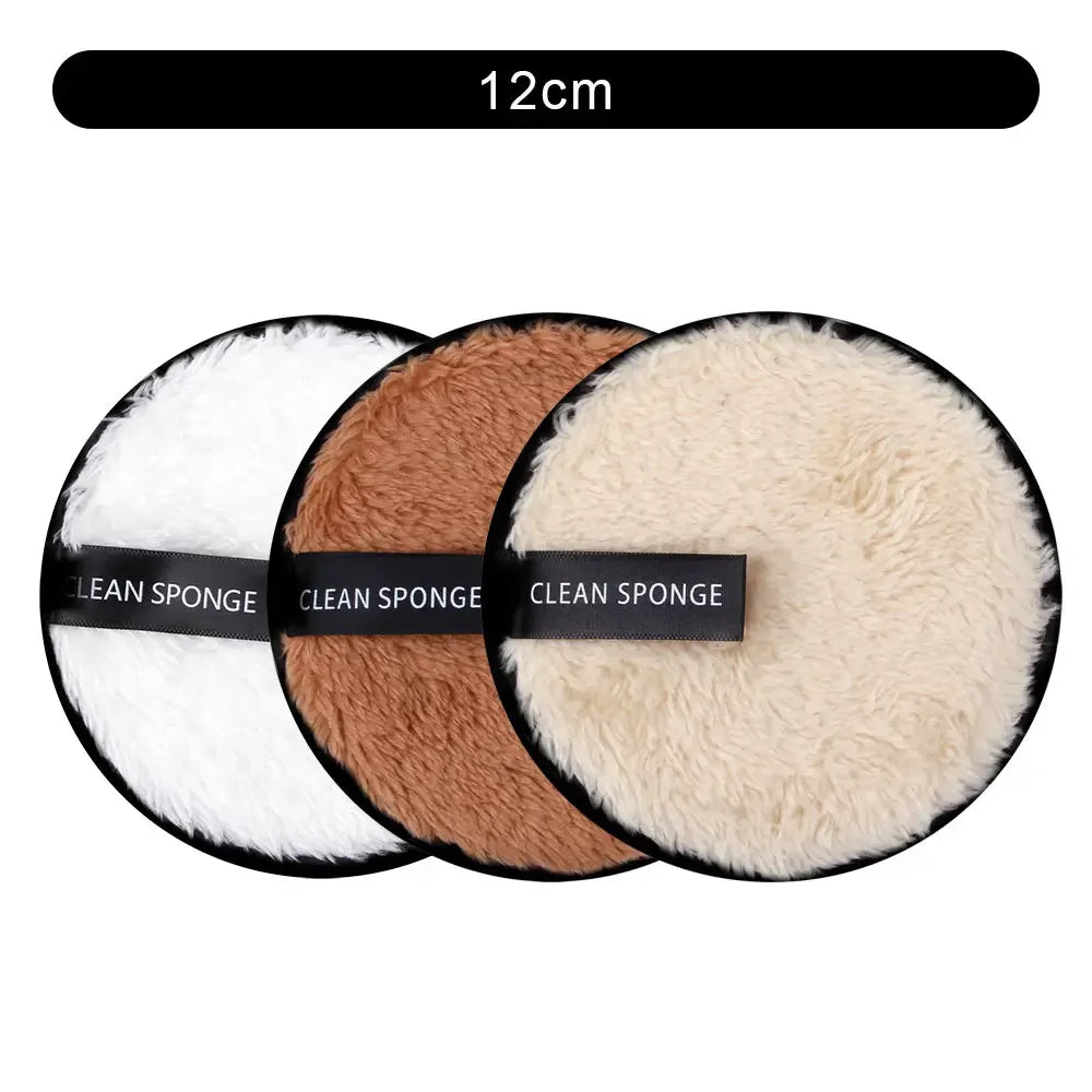 3Pcs Reusable Makeup Remover Pads