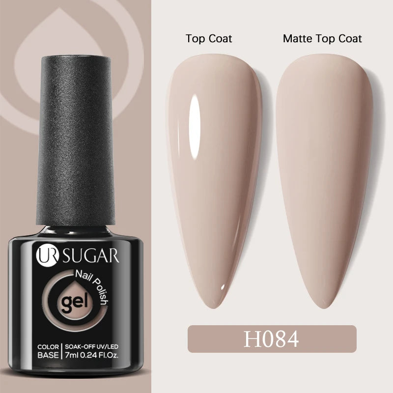 Matte Gel Nail Polish Ur Sugar Eco Friendly Semi Permanent - Reflective Nail Finish