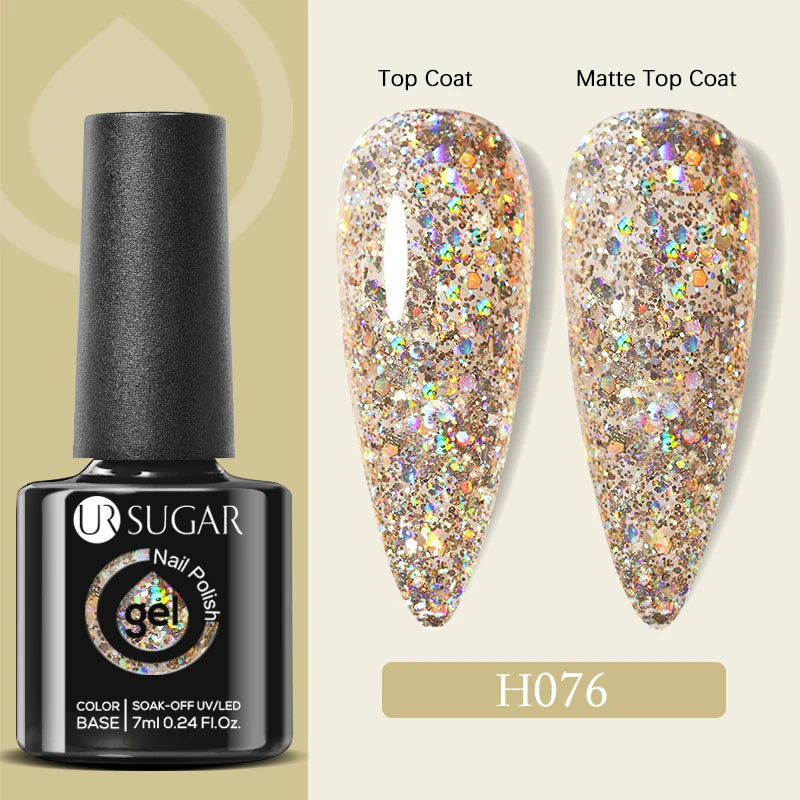 Matte Gel Nail Polish Ur Sugar Eco Friendly Semi Permanent - Reflective Nail Finish