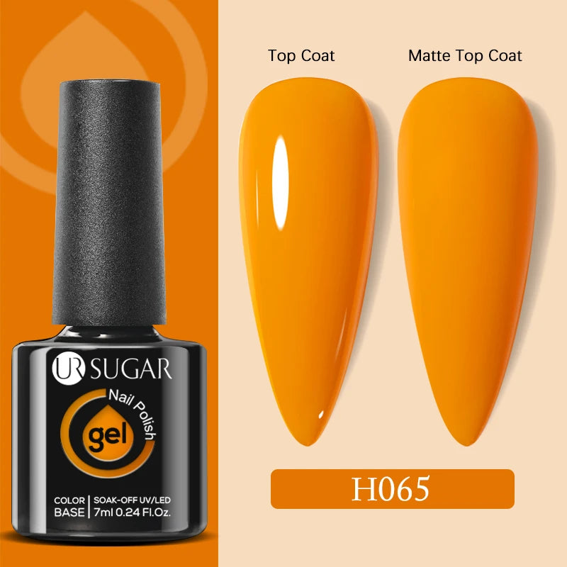 Matte Gel Nail Polish Ur Sugar Eco Friendly Semi Permanent - Reflective Nail Finish