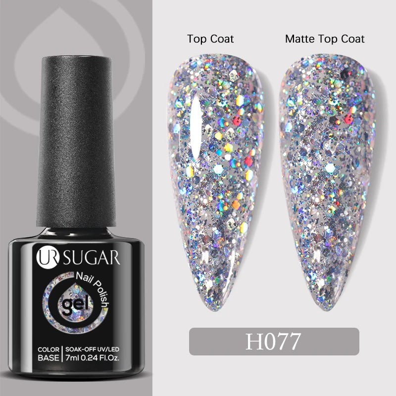 Matte Gel Nail Polish Ur Sugar Eco Friendly Semi Permanent - Reflective Nail Finish