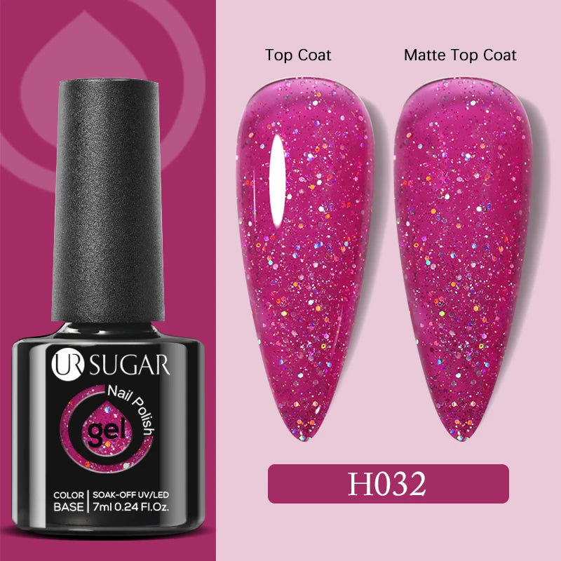 Matte Gel Nail Polish Ur Sugar Eco Friendly Semi Permanent - Reflective Nail Finish