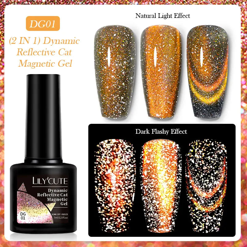 Cat Magnetic Gel Nail Polish