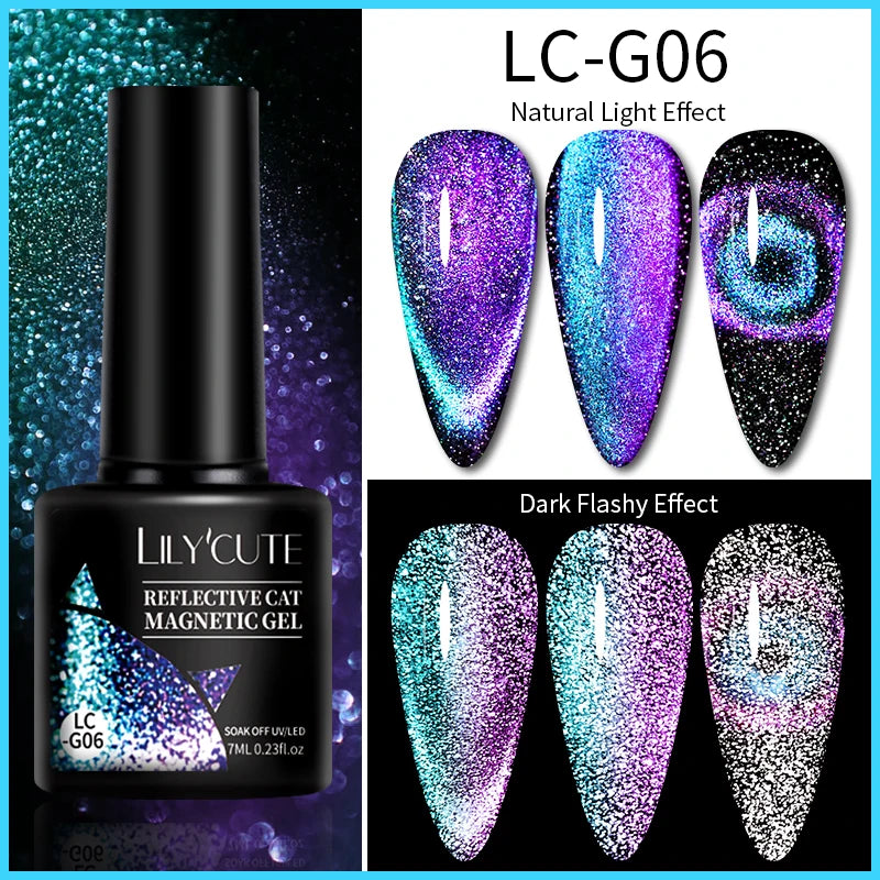 Cat Magnetic Gel Nail Polish
