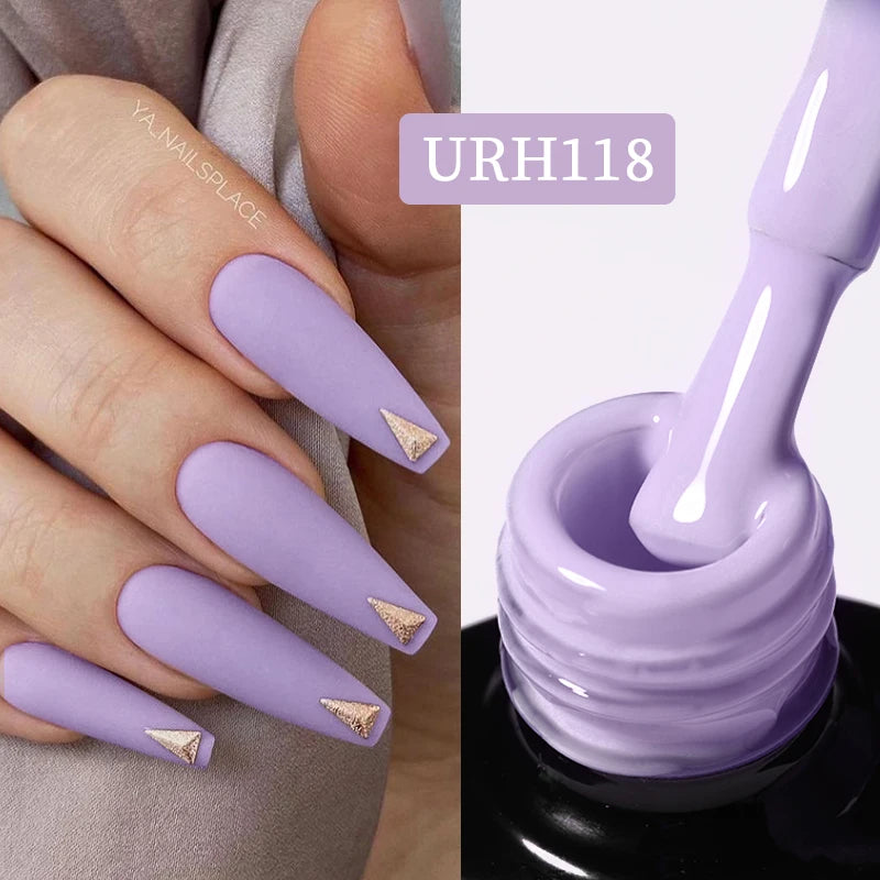 Matte Gel Nail Polish Ur Sugar Eco Friendly Semi Permanent - Reflective Nail Finish