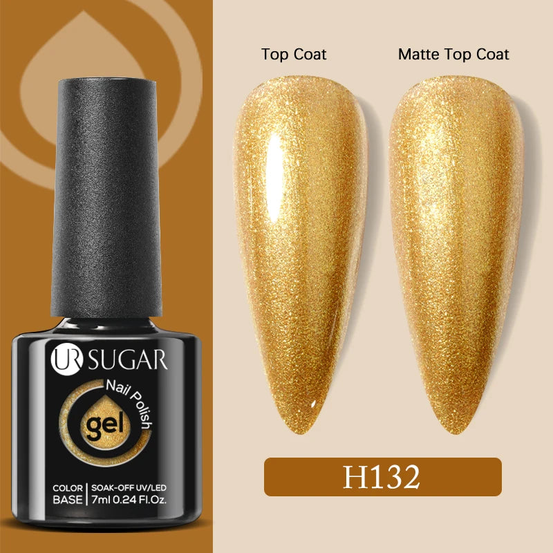 Matte Gel Nail Polish Ur Sugar Eco Friendly Semi Permanent - Reflective Nail Finish