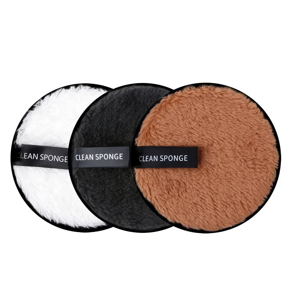 3Pcs Reusable Makeup Remover Pads