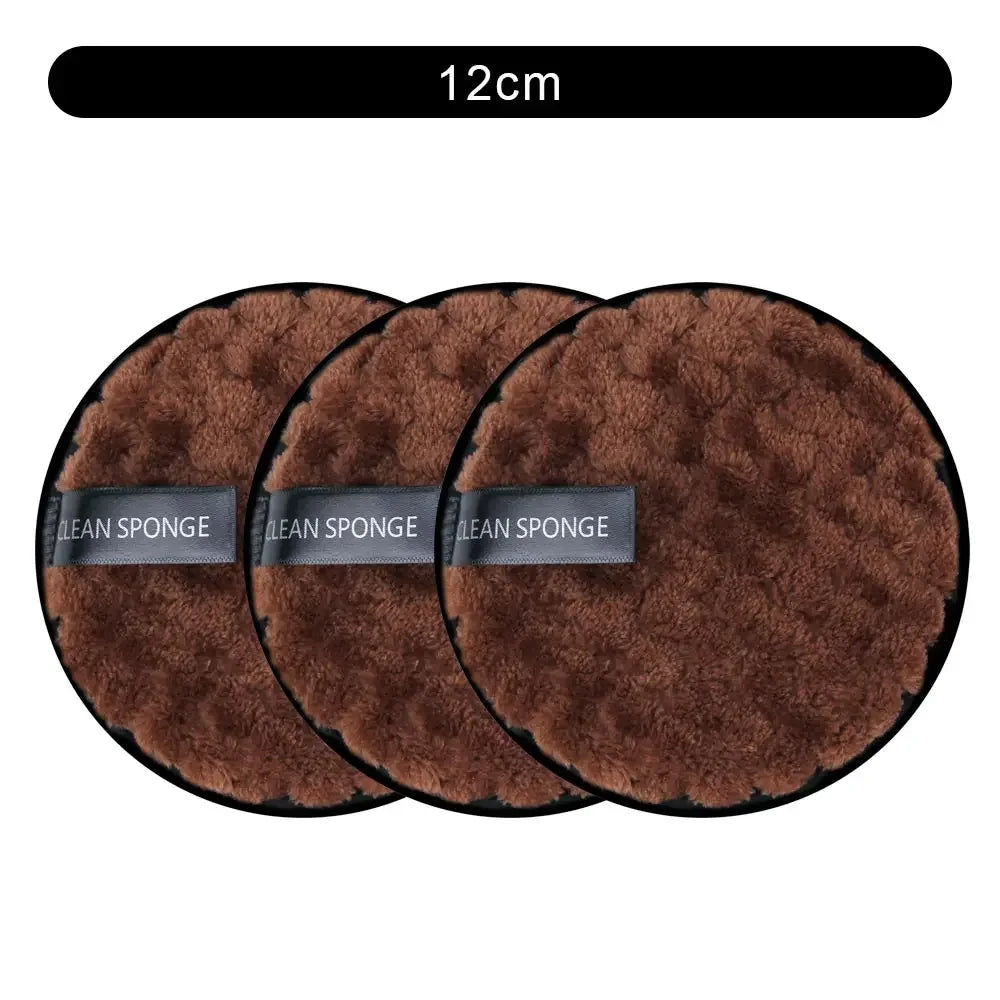 3Pcs Reusable Makeup Remover Pads