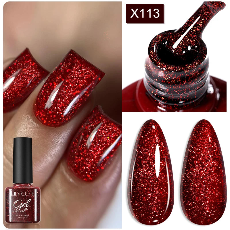 Glitter Gel Liner Nail Polish