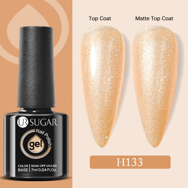 Matte Gel Nail Polish Ur Sugar Eco Friendly Semi Permanent - Reflective Nail Finish