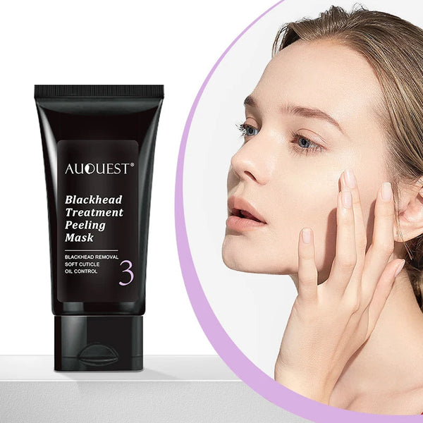 AUQUEST Blackhead Remover Nose Face Mask - Bamboo Charcoal Peel 50g
