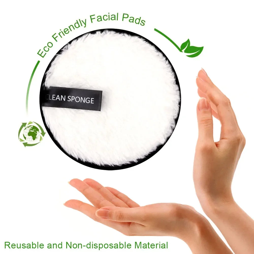 3Pcs Reusable Makeup Remover Pads